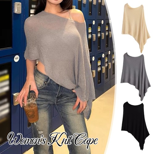 Ladies poncho cape top - ladies,