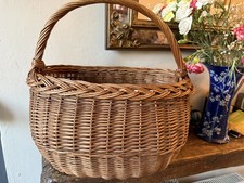 VINTAGE French Wicker Market