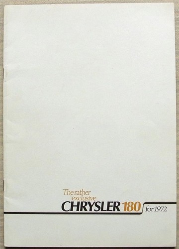 Chrysler 180 car sales - chrysler,