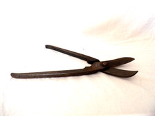 TIN SNIPS  LARGE  GILBOW NO NIP  HIGH QUALITY 12+ INCHES VINTAGE