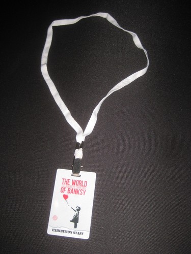 Banksy the world lanyard - the,
