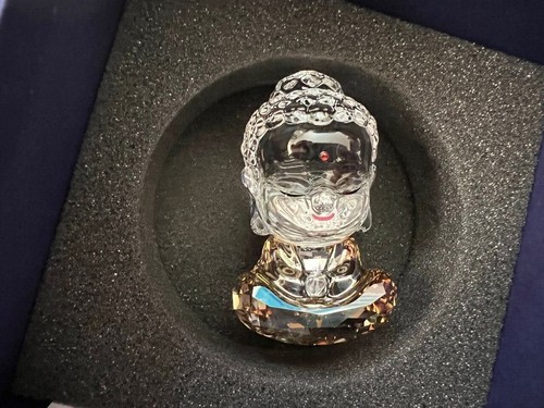 Swarovski crystal cute buddha - swarovski,