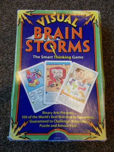 Visual brain storms 100 - brain,