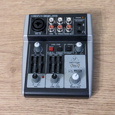 Behringer Xenyx 302USB 5-input small mixer compact sound 302 USB audio