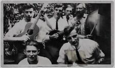 OLD PHOTO MEN INSTRUMENTS