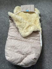 Pure Sheepskin Footmuff For Pram