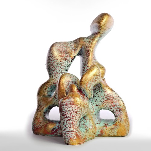 Seated woman plastic - seated,
