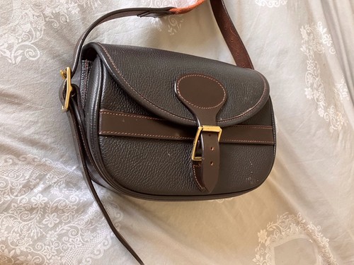 Leather cartridge bag - leather,
