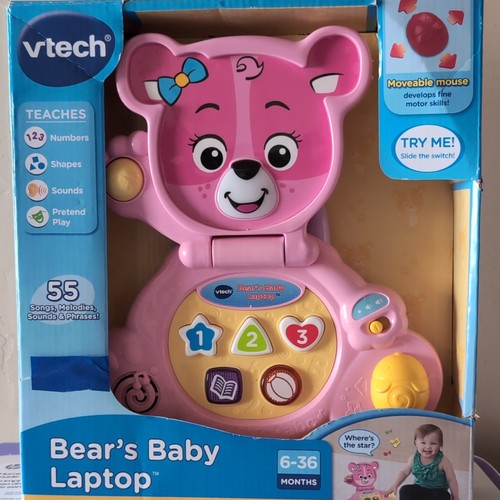 Vtech bear baby laptop - bear's,