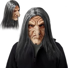 Halloween witch mask scary - witch,