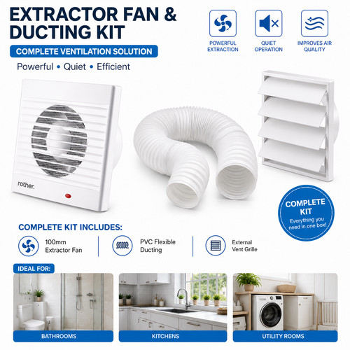 Rother 100mm bathroom - 100mm,
