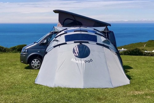 Sheltapod grey camping awning - camping,