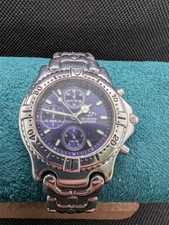 Rotary Aspen Men's Chronograph Wristwatch 10007 Diver 100m Vintage Quartz swiss 