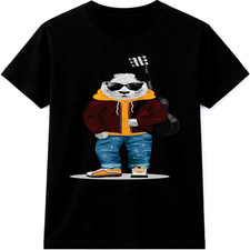 Panda T Shirt Guitar Player