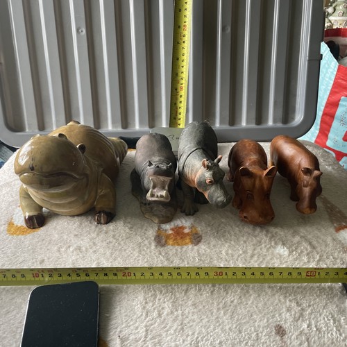 Hippos ornaments collectible - 5,