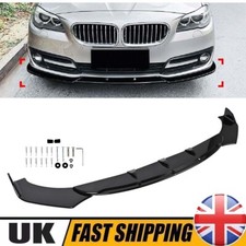 Glossy Front Bumper Chin Lip Spoiler Splitter For BMW 5 Series F10 F11 E60 M5 UK