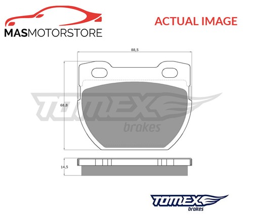 Brake pads set braking - pads,