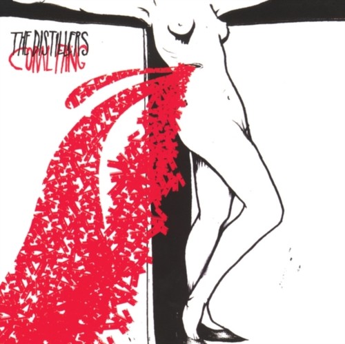 Coral fang red black - red/black, splatter