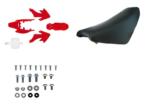 Non genuine red plastics - non,