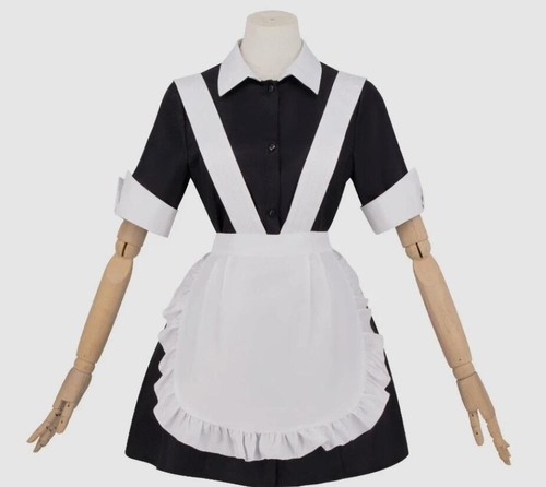 Halloween magenta maid dress - halloween,