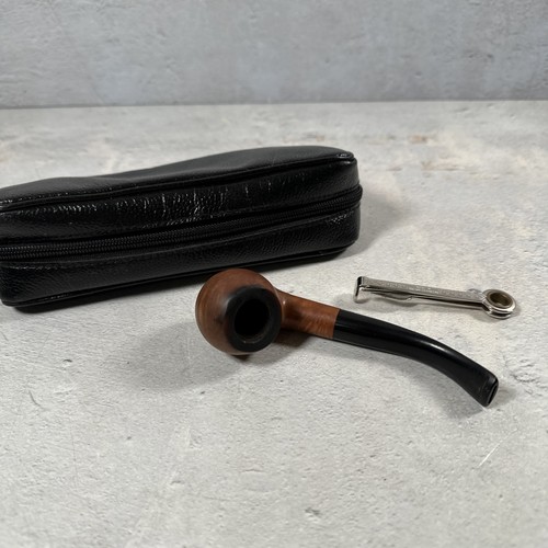 Vintage bent pipe with - vintage,