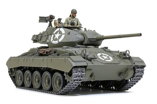 Tamiya light tank - 1:35,