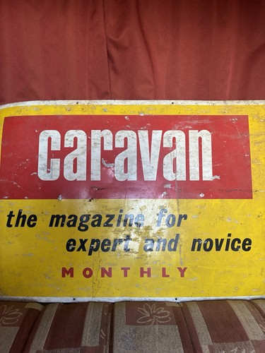 Rare original vintage caravan - original,