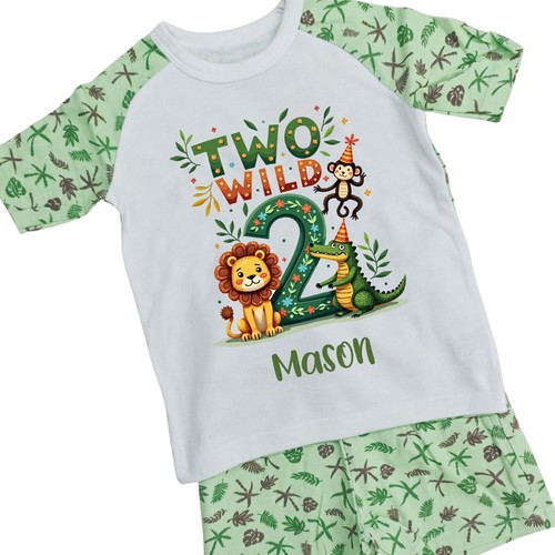 2nd birthday pjs boys - 2nd, pjs,