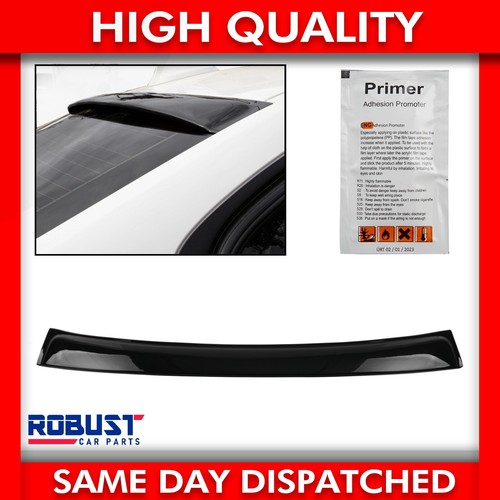 Rear roof spoiler - rear, window