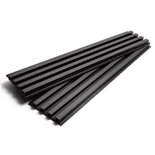 Premium WPC Composite Slatted Cladding Board Fluted Panels 2900mm Tongue Groove