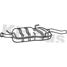 Exhaust Rear Back Box For Saab