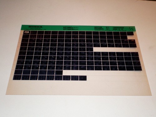 Microfich spare parts