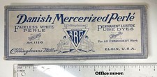 Vintage danish mercerized - vintage,