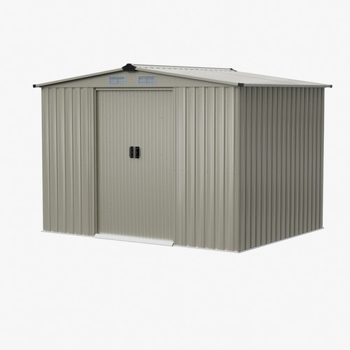 6ft metal garden - metal, shed