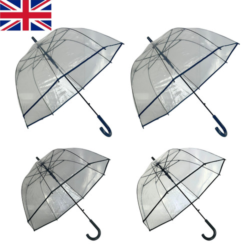 Large dome umbrella clear see - clear,