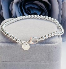 Beautiful 925 Sterling Silver Bracelet Birthday Christmas Anniversary Gift
