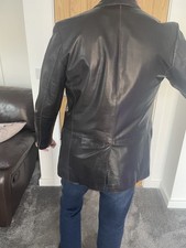 Hugo Boss leather jacket