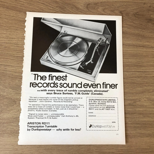 Hifis21 magazine advert 11x8 - magazine,