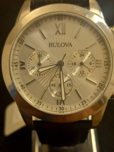 Bulova men chronograph watch - men's,