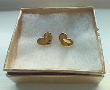 Danon. Gold-Tone Heart