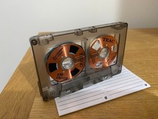 Unique "Open" Reel to Reel Audio Cassette Tape Tool TEAC Logo metal tape