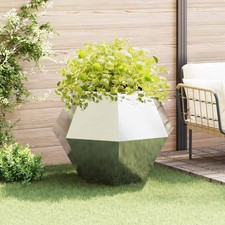 Planter Silver 100 x 100 x 80