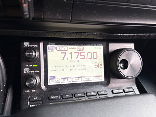 Icom 7100 vhf uhf - icom, hf/vhf/uhf