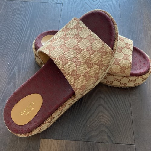 Gucci platform slide - platform,