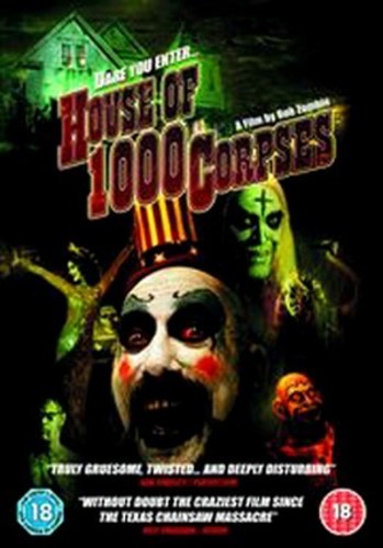 House 1000 corpses dvd - house, of
