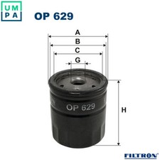 OIL FILTER OP 629 FOR FORD