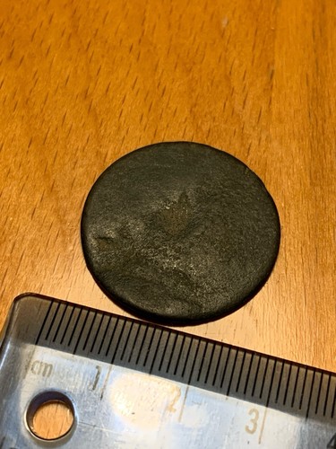 Vintage george iii copper coin - iii,