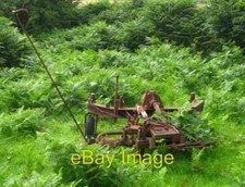 Photo 6x4 Old finger mower New