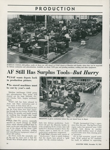 1951 aviation article - aviation,