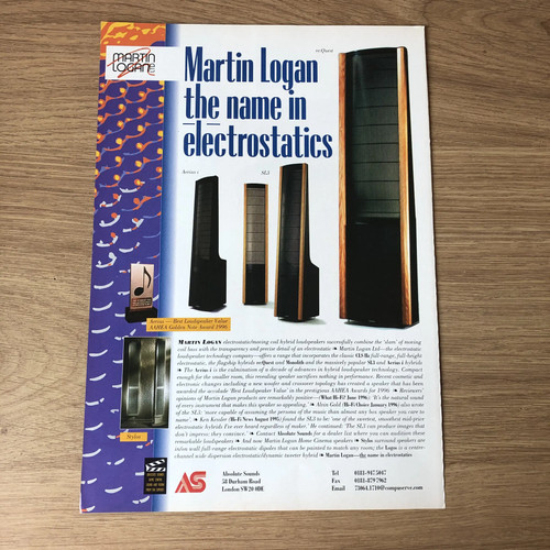 Hifis53 magazine advert 11x8 - magazine,